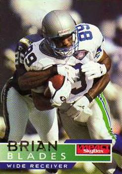 Brian Blades Seattle Seahawks 1995 SkyBox Impact NFL #137